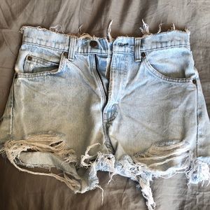 Levi jean shorts